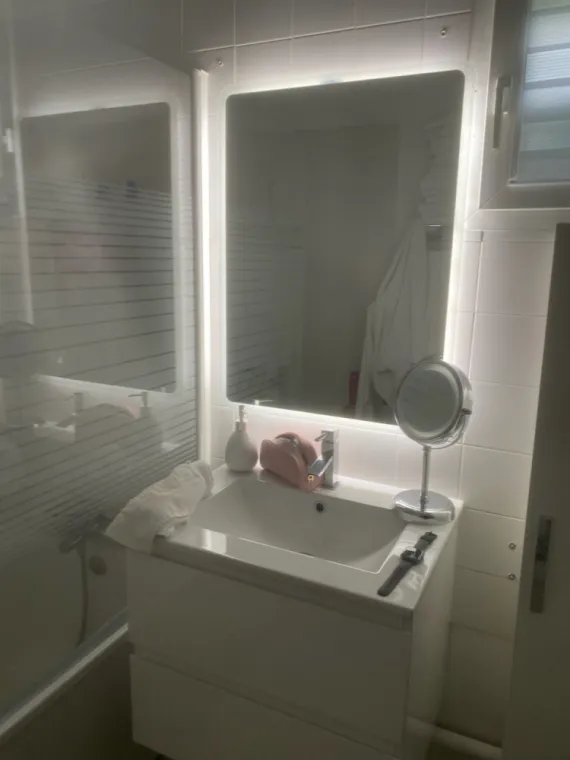 Reprise d'installation d'une salle de bain à Mouxy, Albertville, G2P